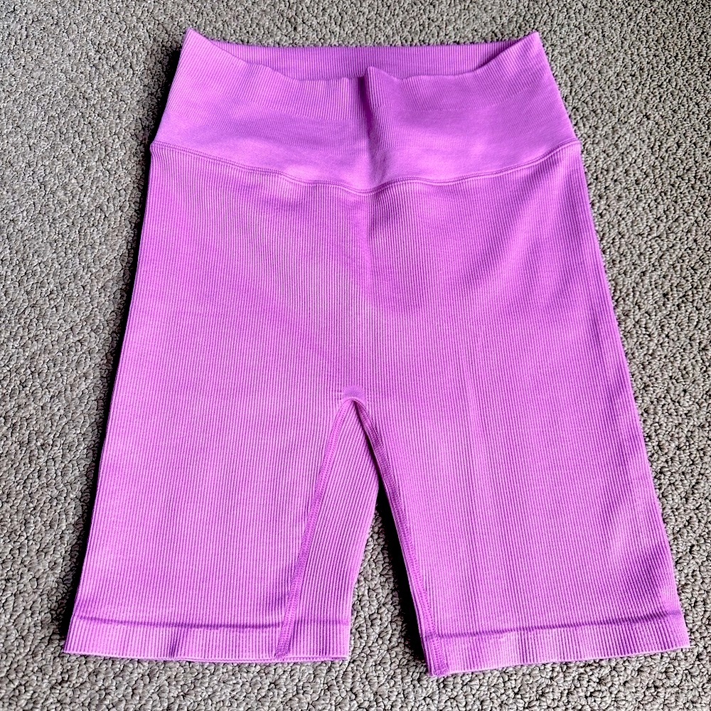 J.Cree Sculptstretch high rise ribbed bike shorts